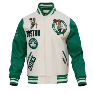 Boston Celtics Retro Classic Wool Varsity Jacket