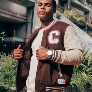 Brown Varsity Jackets Mens