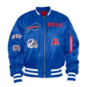 Buffalo Bills X Alpha X New Era MA-1 Bomber Jacket