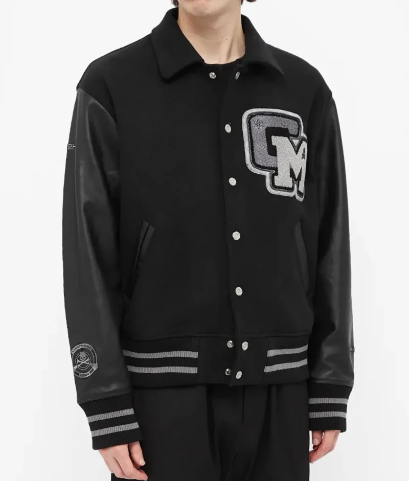 C2H4 X Mastermind World Baseball Letterman Jacket