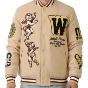 Cherub Rock Rebel Minds Wool Varsity Jacket