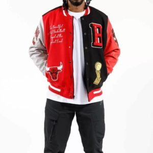 Chicago Bulls 6x Finals Nba Champions Varsity Jacket