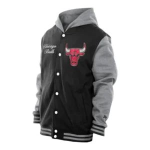 Exclusive Chicago Bulls New Era Varsity Laurel Jacket