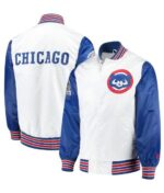 Chicago Cubs Royal Blue and White Varsity Jacket