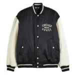 Chicago House Music Baseball Black Jacket