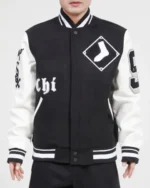Chicago White Sox Old English Wool Varsity Jacket