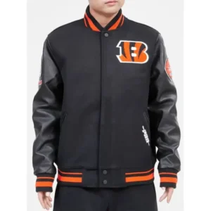 Cincinnati Bengals Football Team Mash Up Jacket