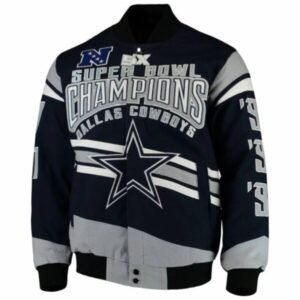 Dallas Cowboys NFL 5 Time Super Bowl Jacket