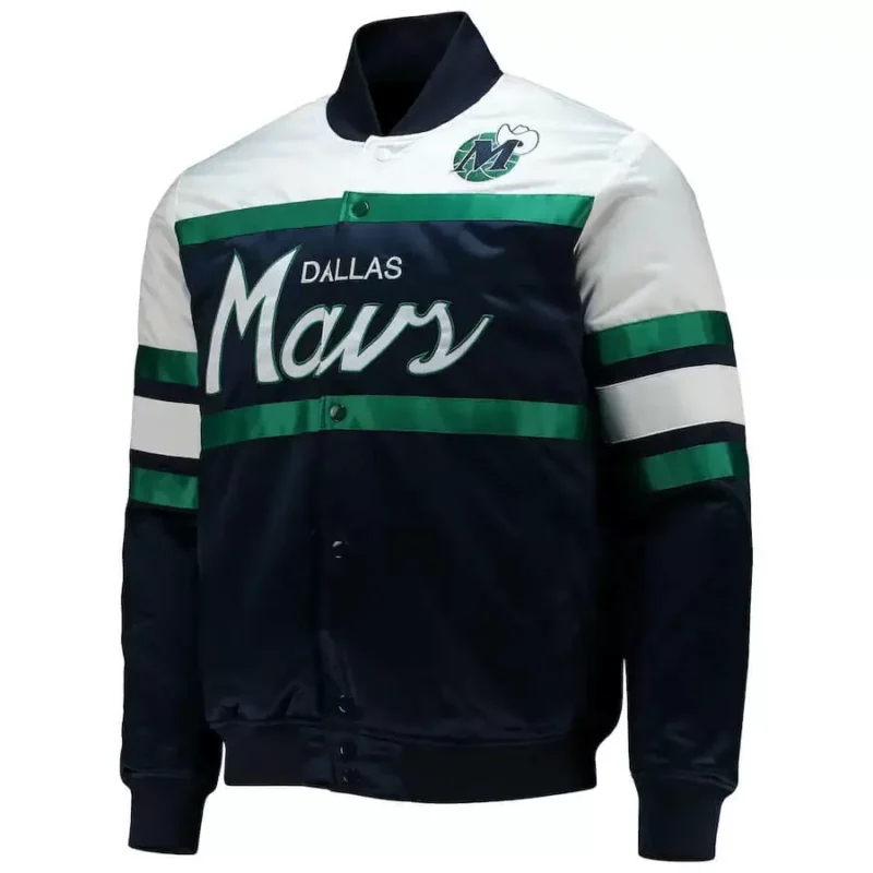 Dallas Mavericks Multicolor Satin Jacket