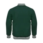 Dark Green Varsity Jacket