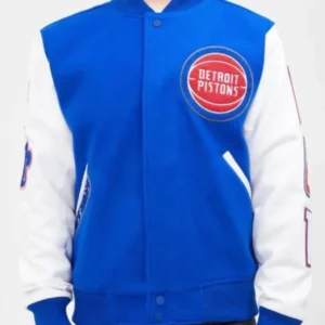 Detroit Pistons Letterman Varsity Jacket
