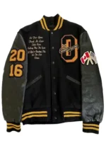 Drake Black Varsity Jacket