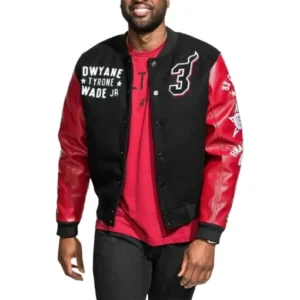 Dwyane Wade Legacy Varsity Bomber Jacket