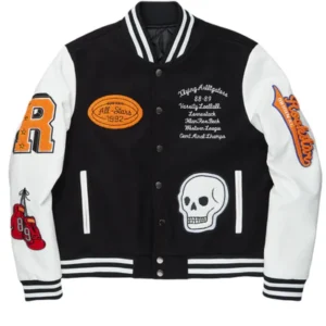 Eisen Black Varsity Jacket