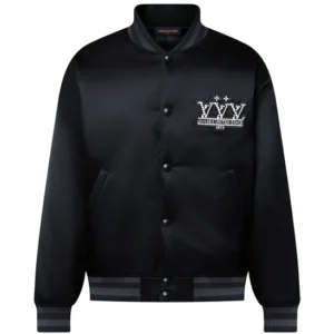 Nylon Baseball Blouson Black