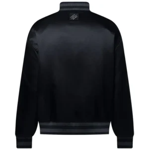 Nylon Baseball Blouson Black