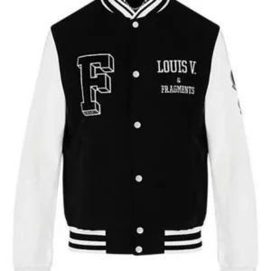 Premium Friends Leather Varsity Jacket
