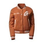 Essential Brown Varsity Jacket