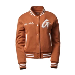 Essential Brown Varsity Jacket