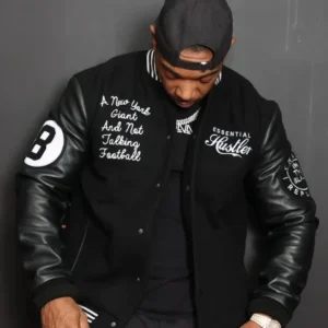 Essential Hustlers 8 Ball Varsity Jacket – Iconic streetwear style with premium wool and leather. Shop now at 50% OFF FREE shipping 2025.