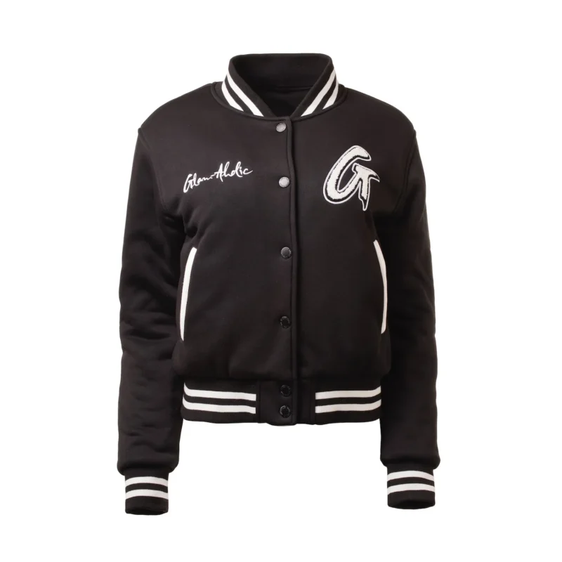 Essential Medium Black Varsity Jacket