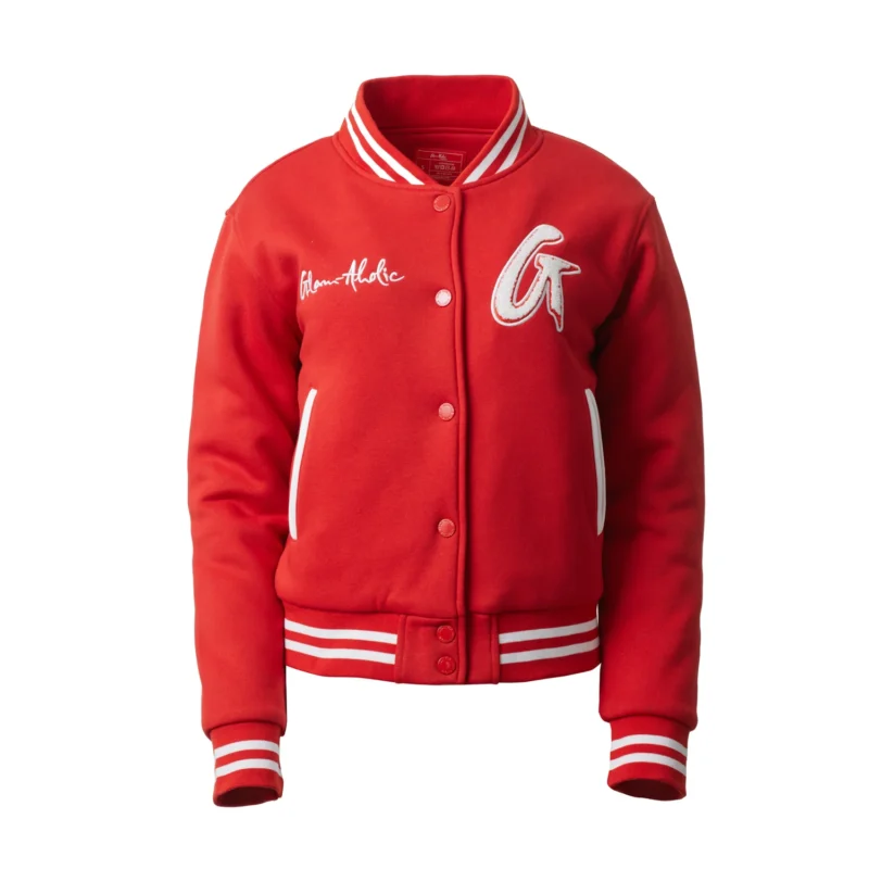 Essential Red Varsity Jacket