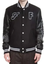 Family First Varsity Black Jacket