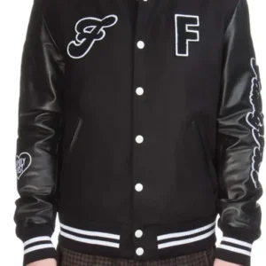 Family First Varsity Black Jacket