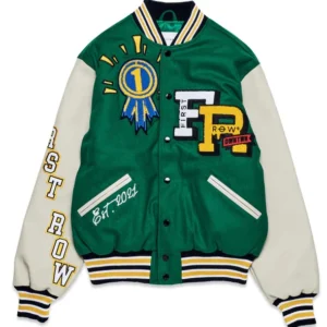 First Row trophy Varsity Jacket