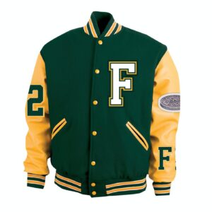 Floor Seats Ii Green And Yellow Varsity Jacket