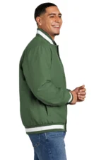 Forest Green Varsity Jacket