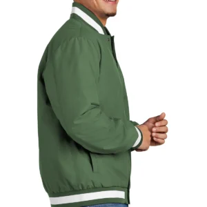 Forest Green Varsity Jacket