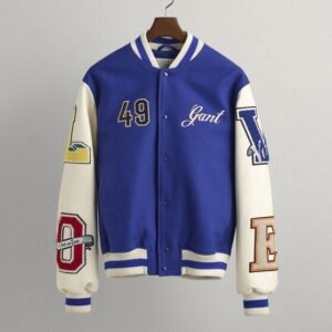 Gant College Blue Varsity Jacket
