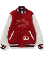 Giant Ape Head Bape Wool Varsity Jacket