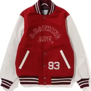 Giant Ape Head Bape Wool Varsity Jacket