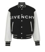 Givenchy Black And White Varsity Jacket