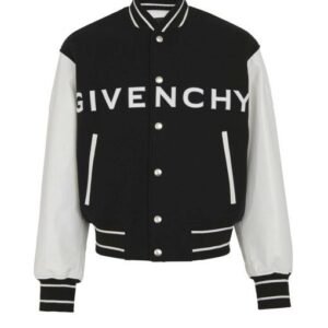 Givenchy Black And White Varsity Jacket