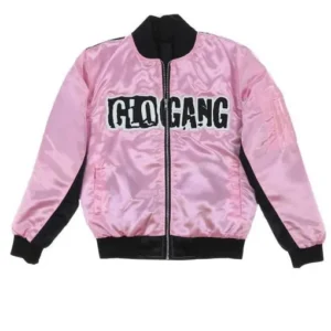 Glo Gang Fool Ya Satin Bomber Jacket