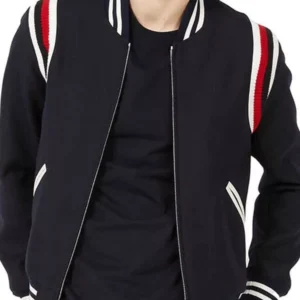 Godzilla Eminem Black Varsity Jacket