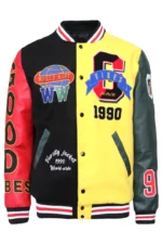 Good Vibes Worldwide Varsity Jacket