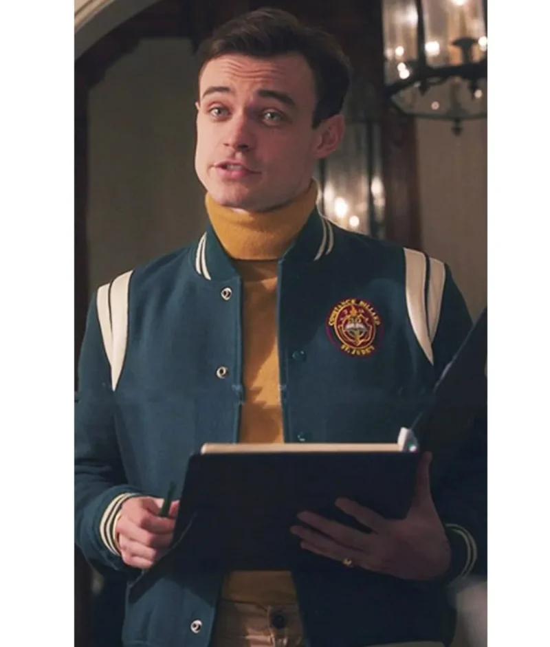 Gossip Girl Thomas Doherty Teddy Varsity Jacket
