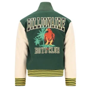 Green BBC Varsity Jacket