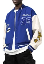 Harsh And Cruel Blue Varsity Jacket