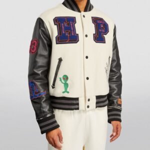 Heron Preston Patched Varsity Jacket