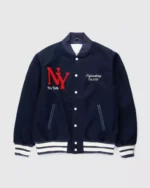 York Navy Blue Varsity Jacket