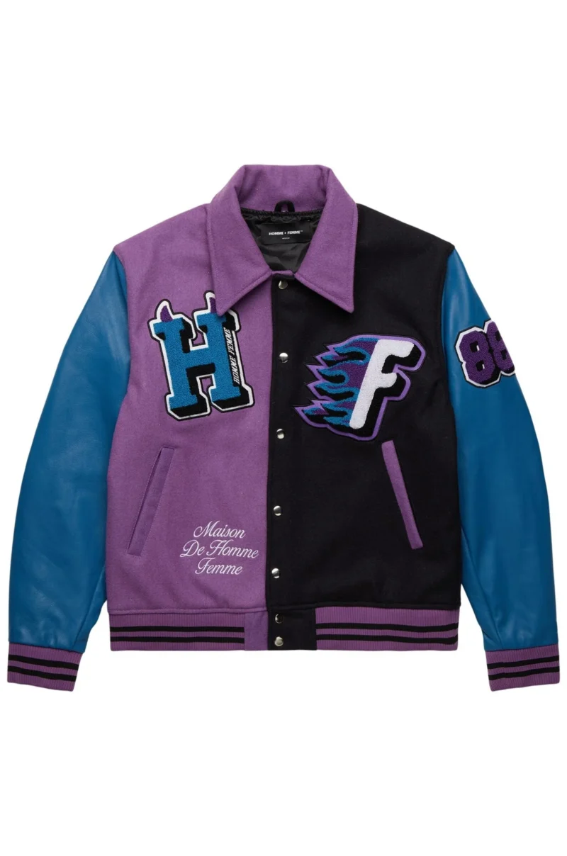 Homme Femme World Champs Letterman Jacket