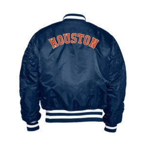 Houston Astros X Alpha X New Era MA-1 Bomber Jacket