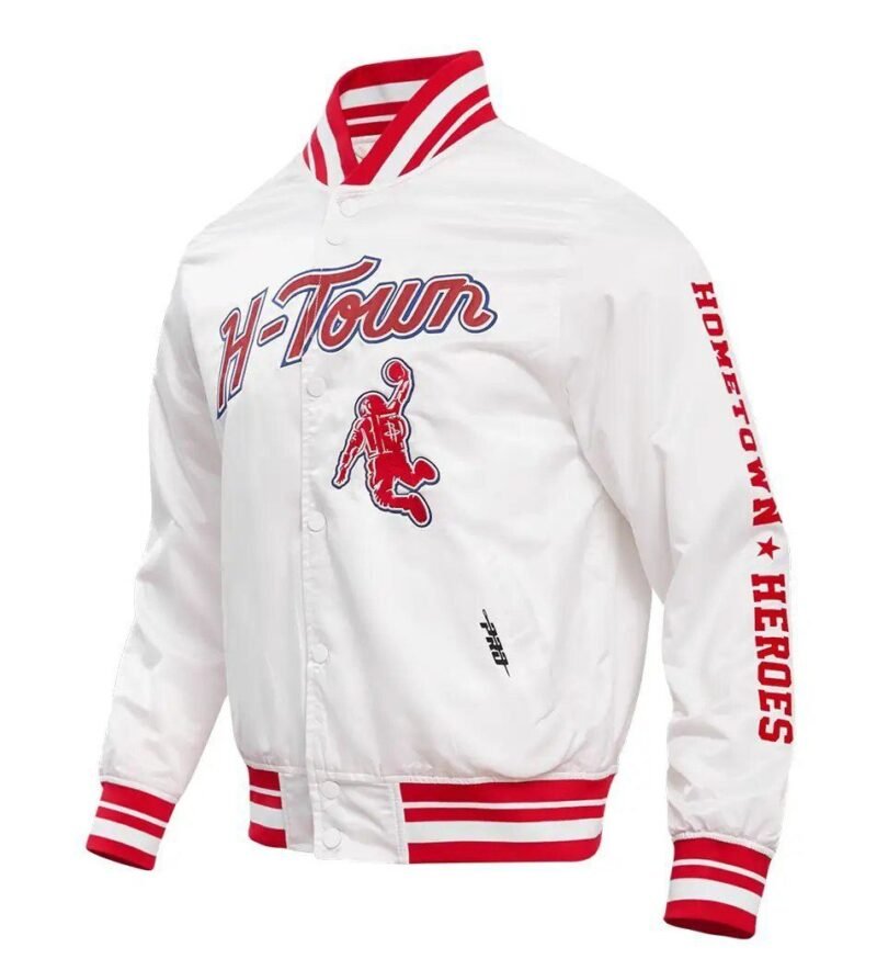 Houston Rockets Pro Standard 202324 City Eidition Full-Snap White Varsity