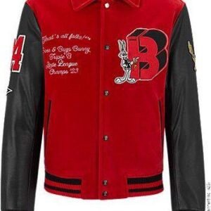 Hugo Boss Looney Tunes X Relaxed-fit Varsity Jacket