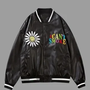 I Cant Smoke Leather Jacket